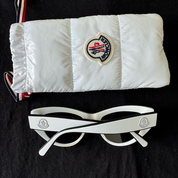 White cat eye moncler sunglasses - Picture 1 of 4